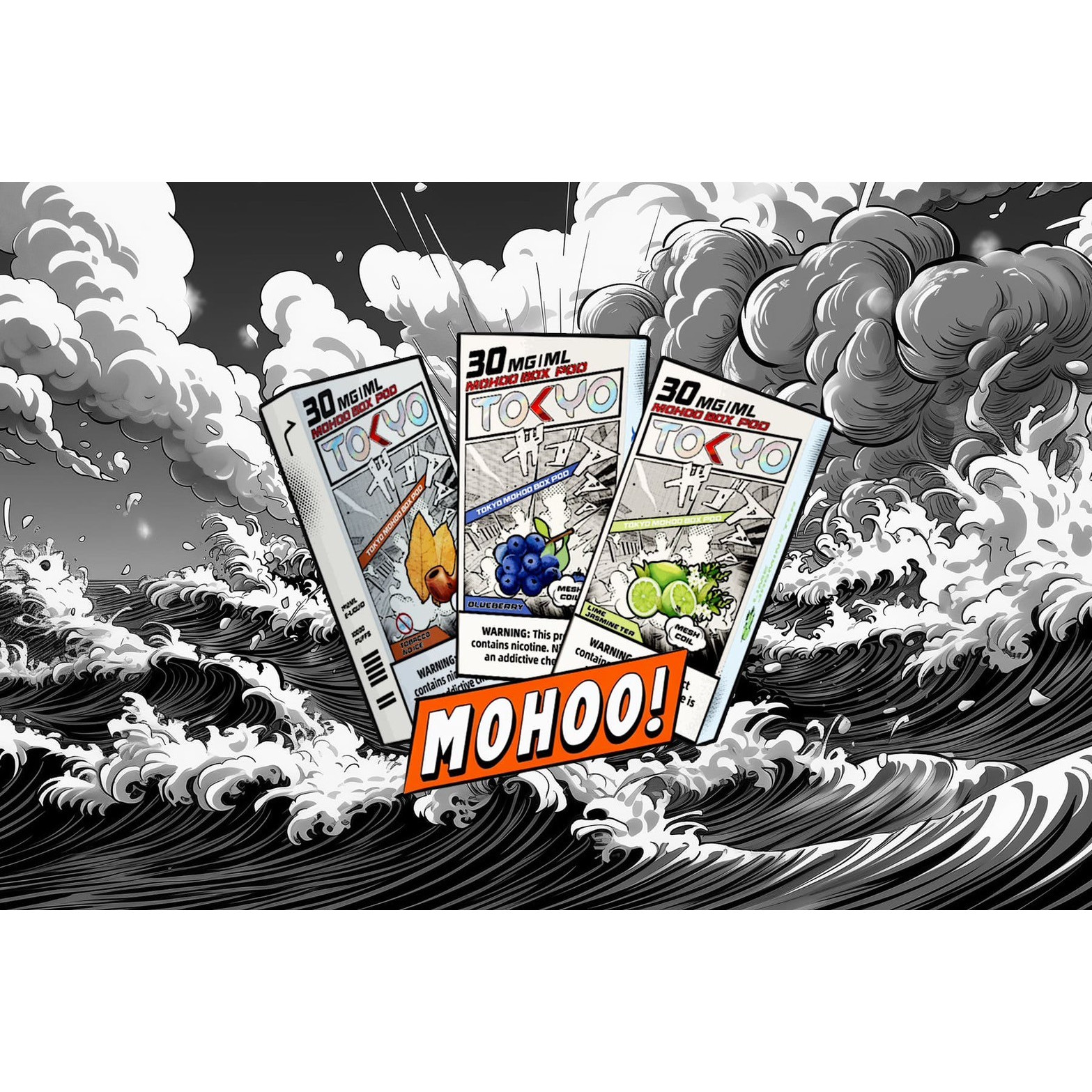 <p>TOKYO 東京魔盒煙彈<br />
購滿3顆贈送魔盒主機</p>